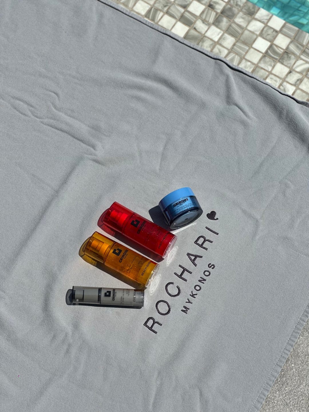 Grimoire New York is now the Official Skincare Partner of Rochari Hotel Mykonos